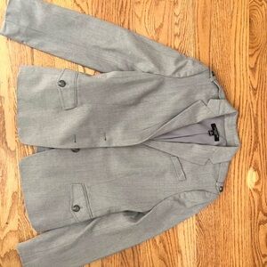 Ann Taylor Classic Gray Blazer size 8